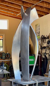  Stainless Steel sculpture